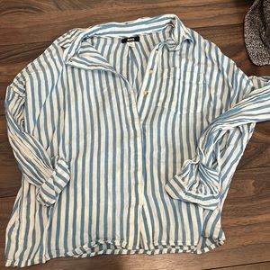 Striped Button Down